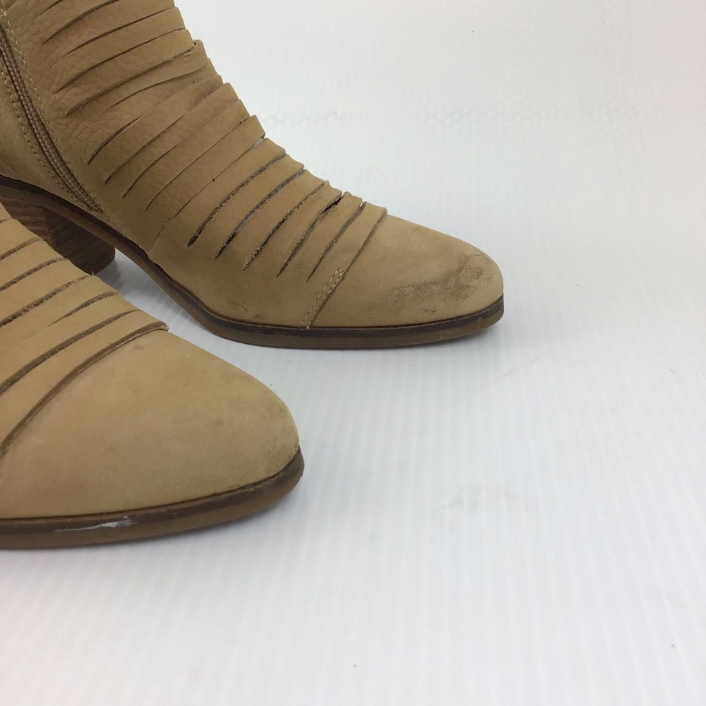 LUCKY BRAND Suede Brown Ankle Boots - Picture 7 of 9